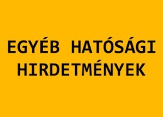 Öröklésben érdekelt megkeresése hirdetményi úton
